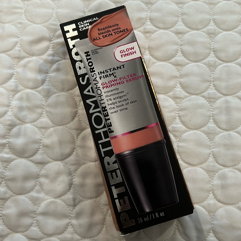 Peter Thomas Roth instant firm glow filter priming serum skincare makeup beauty